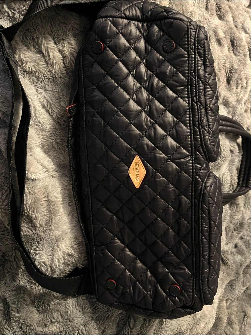 MZ Wallace Quilted Nylon Duffle - Picture 5 of 7